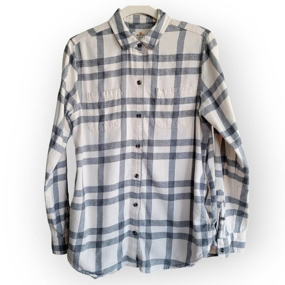 Cozy Marine Layer Shay Plaid Overshirt M - Picture 7 of 12